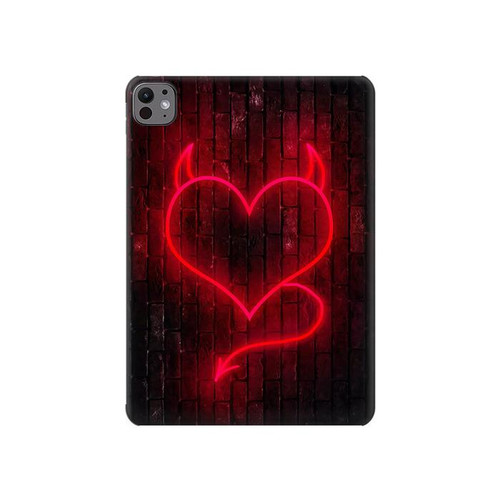 W3682 Devil Heart Tablet Hard Case For iPad Pro 11 (2024)