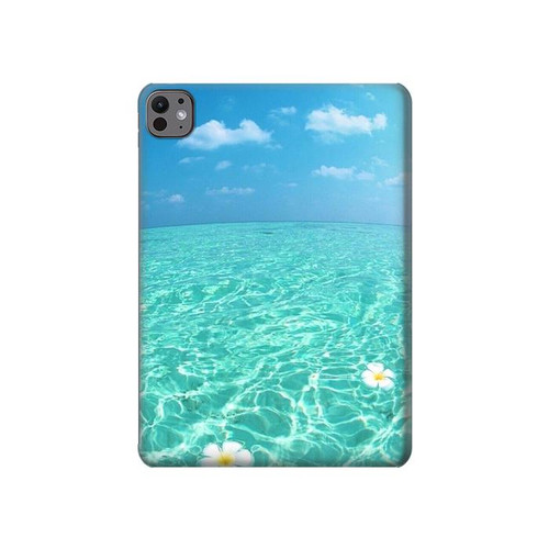 W3720 Summer Ocean Beach Tablet Hard Case For iPad Pro 11 (2024)