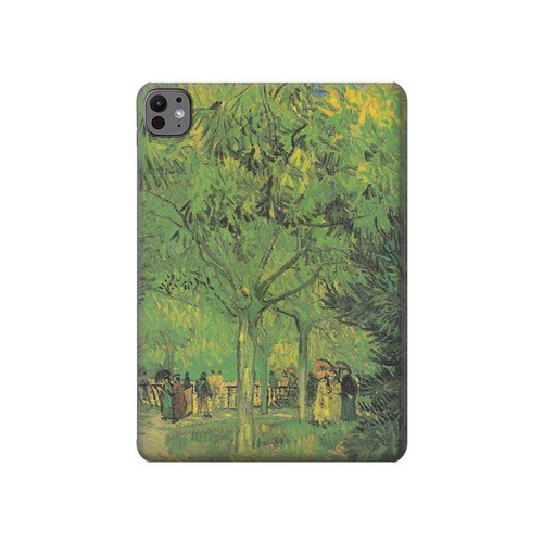W3748 Van Gogh A Lane in a Public Garden Tablet Hard Case For iPad Pro 11 (2024)