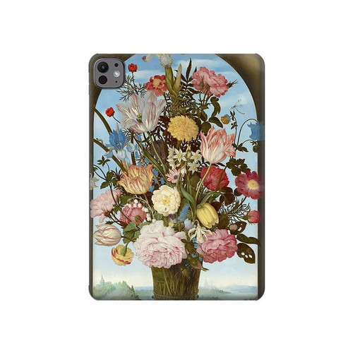 W3749 Vase of Flowers Tablet Hard Case For iPad Pro 11 (2024)