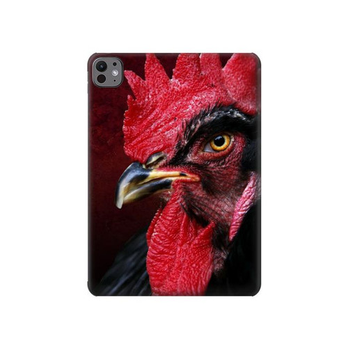W3797 Chicken Rooster Tablet Hard Case For iPad Pro 11 (2024)