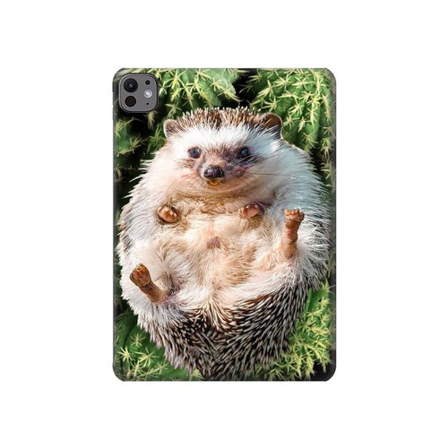 W3863 Pygmy Hedgehog Dwarf Hedgehog Paint Tablet Hard Case For iPad Pro 11 (2024)