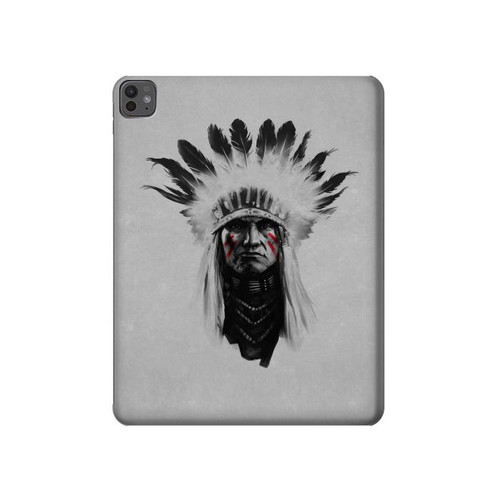 W0451 Indian Chief Tablet Hard Case For iPad Pro 13 (2024)