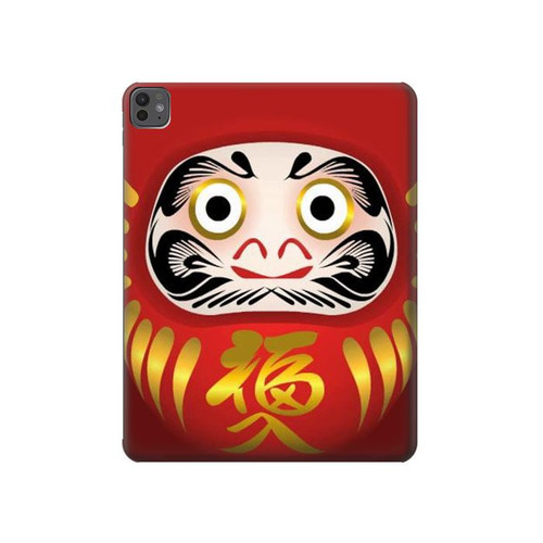 W2839 Japan Daruma Doll Tablet Hard Case For iPad Pro 13 (2024)