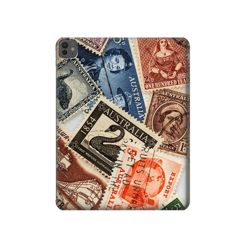 W3900 Stamps Tablet Hard Case For iPad Pro 13 (2024)