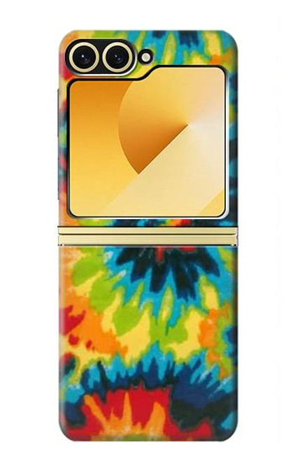 W3459 Tie Dye Hard Case and Leather Flip Case For Samsung Galaxy Z Flip 6