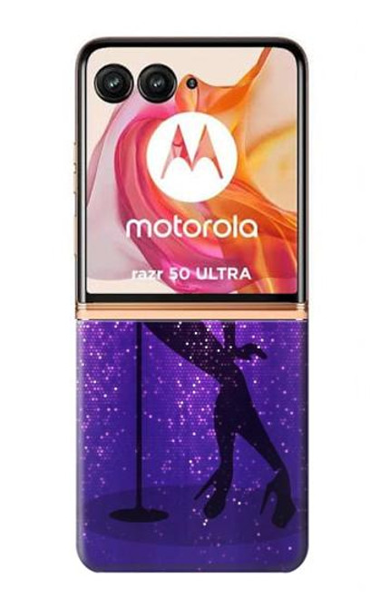 W3400 Pole Dance Hard Case and Leather Flip Case For Motorola Razr 50 Ultra