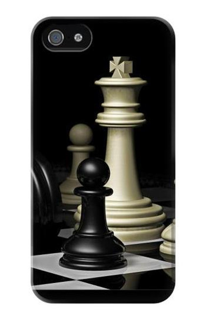 W2262 Chess King Hard Case and Leather Flip Case For iPhone 5 5S SE