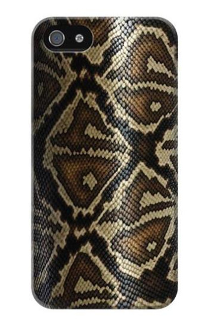 W2712 Anaconda Amazon Snake Skin Graphic Printed Hard Case and Leather Flip Case For iPhone 5 5S SE