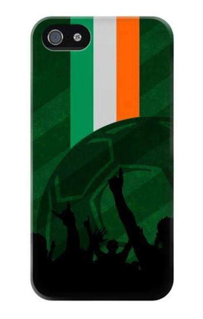 W3002 Ireland Football Soccer Euro 2016 Hard Case and Leather Flip Case For iPhone 5 5S SE