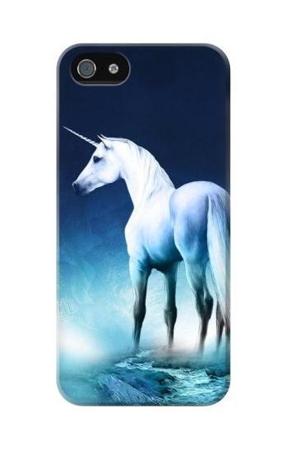 W1130 Unicorn Horse Hard Case and Leather Flip Case For iPhone 5C