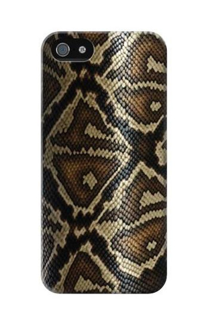 W2712 Anaconda Amazon Snake Skin Graphic Printed Hard Case and Leather Flip Case For iPhone 5C