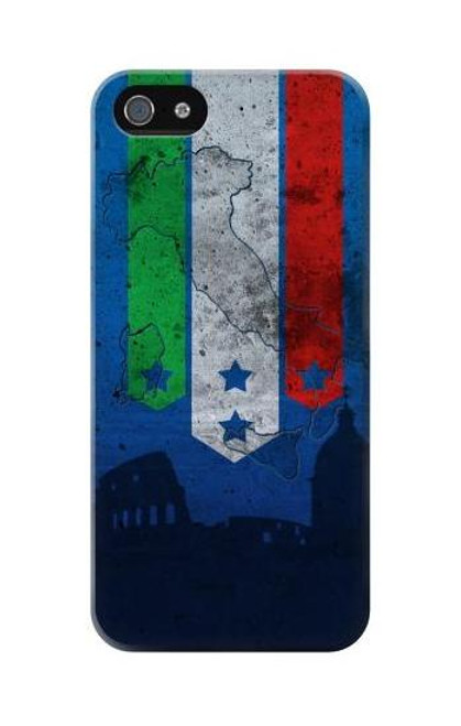 W2983 Italy Football Soccer Euro 2016 Hard Case and Leather Flip Case For iPhone 5C