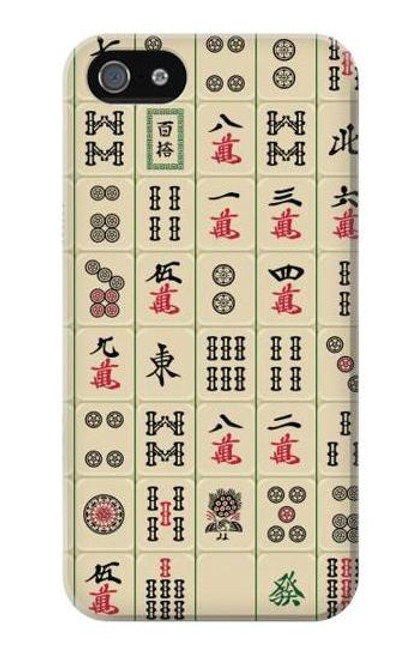 W0802 Mahjong Hard Case and Leather Flip Case For iPhone 4 4S