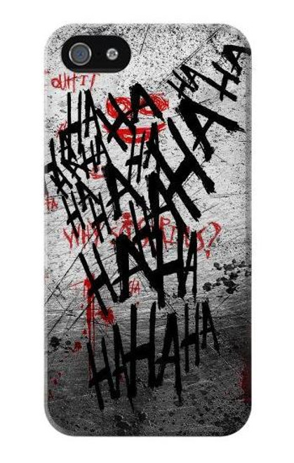 W3073 Hahaha Blood Splash Hard Case and Leather Flip Case For iPhone 4 4S