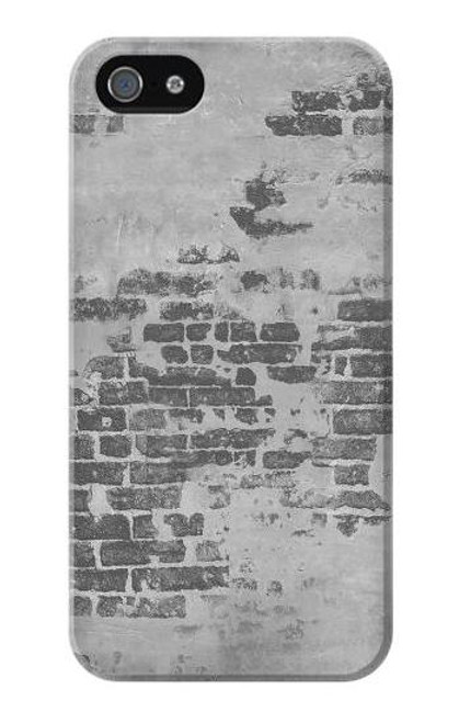 W3093 Old Brick Wall Hard Case and Leather Flip Case For iPhone 4 4S