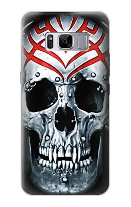 W0223 Vampire Skull Tattoo Hard Case and Leather Flip Case For Samsung Galaxy S8 Plus