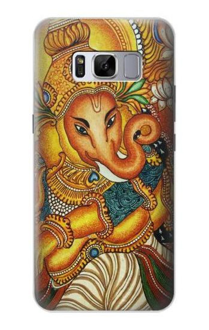 W0440 Hindu God Ganesha Hard Case and Leather Flip Case For Samsung Galaxy S8 Plus