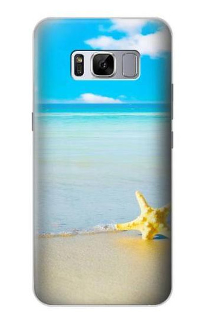 W0911 Relax at the Beach Hard Case and Leather Flip Case For Samsung Galaxy S8 Plus