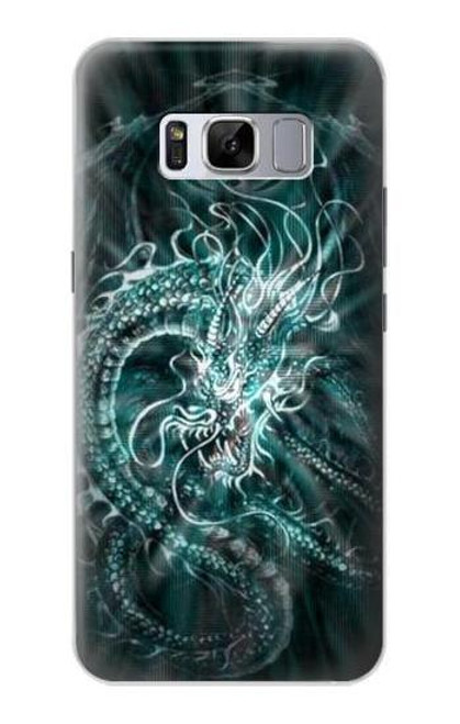 W1006 Digital Chinese Dragon Hard Case and Leather Flip Case For Samsung Galaxy S8 Plus