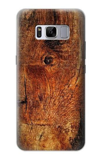 W1140 Wood Skin Graphic Hard Case and Leather Flip Case For Samsung Galaxy S8 Plus