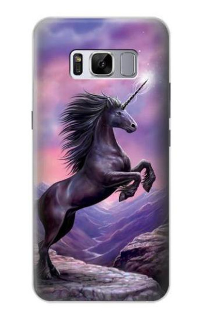 W1461 Unicorn Fantasy Horse Hard Case and Leather Flip Case For Samsung Galaxy S8 Plus