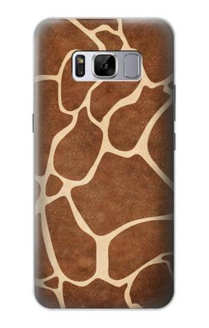 W2326 Giraffe Skin Hard Case and Leather Flip Case For Samsung Galaxy S8 Plus