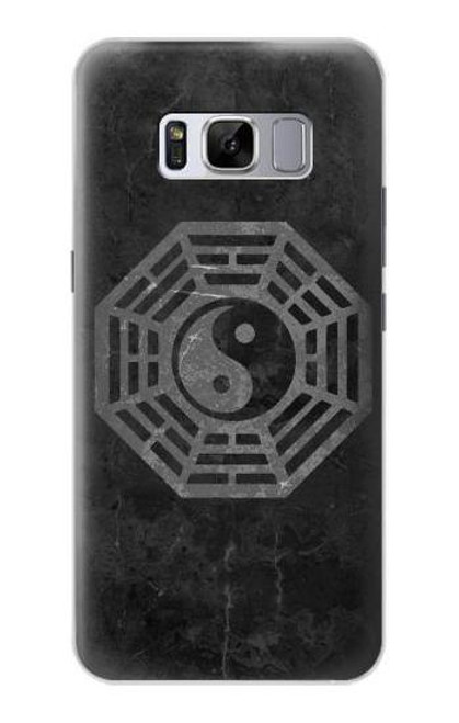 W2503 Tao Dharma Yin Yang Hard Case and Leather Flip Case For Samsung Galaxy S8 Plus