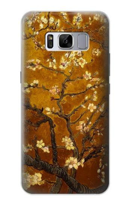 W2663 Yellow Blossoming Almond Tree Van Gogh Hard Case and Leather Flip Case For Samsung Galaxy S8 Plus