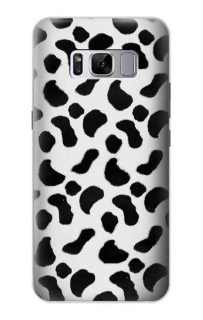 W2728 Dalmatians Texture Hard Case and Leather Flip Case For Samsung Galaxy S8 Plus