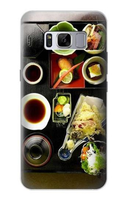 W0627 Japanese Food Hard Case and Leather Flip Case For Samsung Galaxy S8