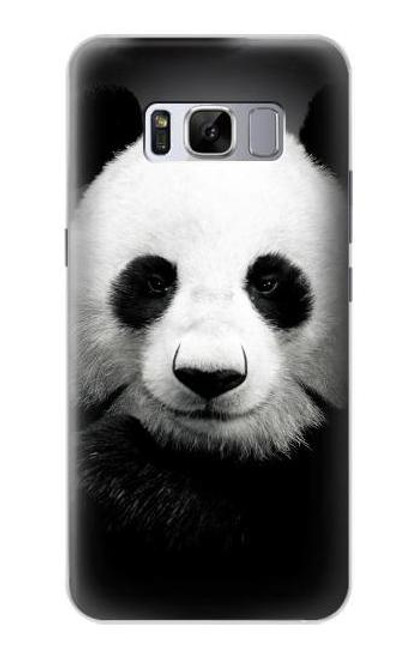 W1072 Panda Bear Hard Case and Leather Flip Case For Samsung Galaxy S8