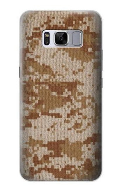 W2939 Desert Digital Camo Camouflage Hard Case and Leather Flip Case For Samsung Galaxy S8