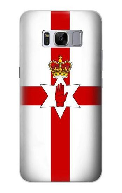 W3089 Flag of Northern Ireland Hard Case and Leather Flip Case For Samsung Galaxy S8