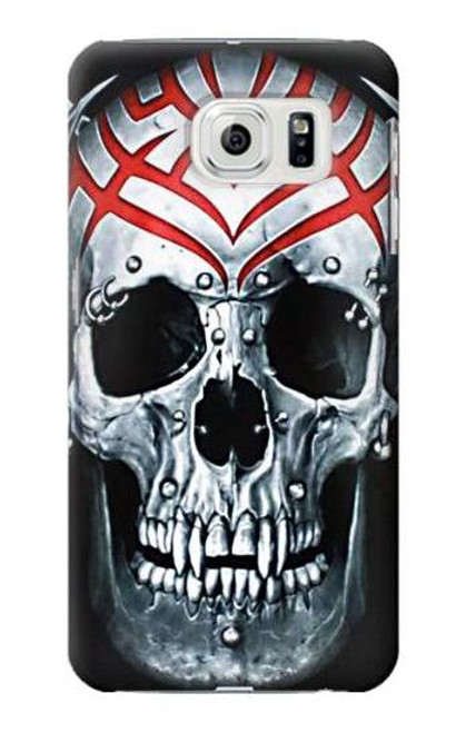 W0223 Vampire Skull Tattoo Hard Case and Leather Flip Case For Samsung Galaxy S7 Edge