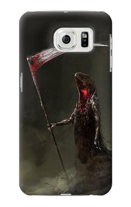 W1319 Grim Reaper Death Scythe Hard Case and Leather Flip Case For Samsung Galaxy S7 Edge