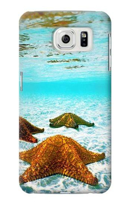 W1679 Starfish Sea Beach Hard Case and Leather Flip Case For Samsung Galaxy S7 Edge