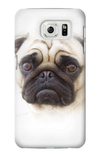 W1852 Pug Dog Hard Case and Leather Flip Case For Samsung Galaxy S7 Edge