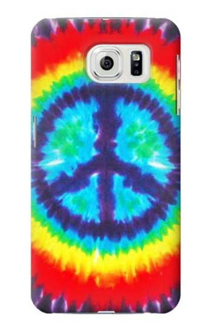 W1870 Tie Dye Peace Hard Case and Leather Flip Case For Samsung Galaxy S7 Edge