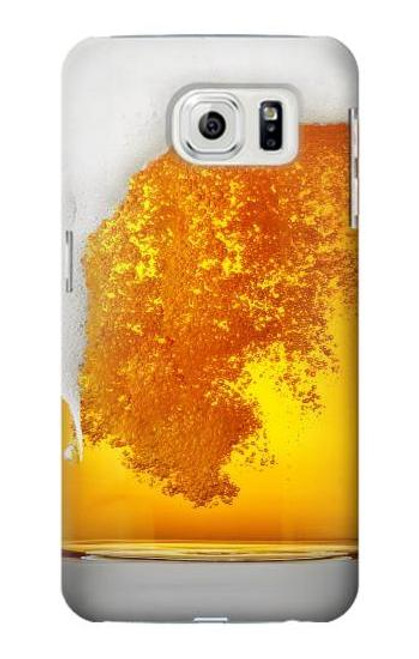 W2391 Beer Glass Hard Case and Leather Flip Case For Samsung Galaxy S7 Edge