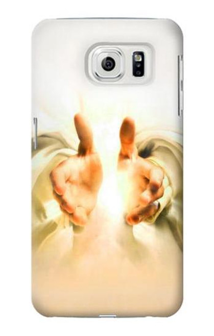 W2546 Hand of God Heaven Hard Case and Leather Flip Case For Samsung Galaxy S7 Edge