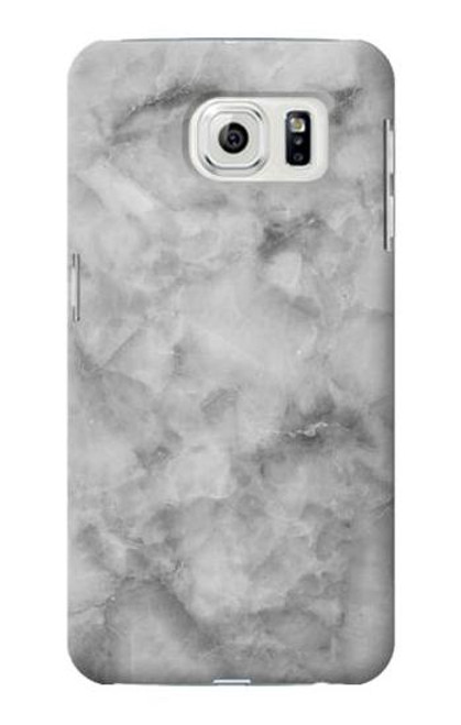 W2845 Gray Marble Texture Hard Case and Leather Flip Case For Samsung Galaxy S7 Edge