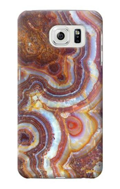 W3034 Colored Marble Texture Printed Hard Case and Leather Flip Case For Samsung Galaxy S7 Edge