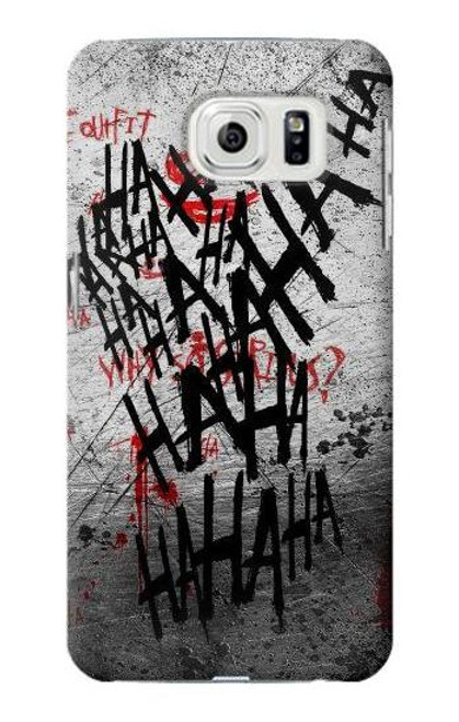W3073 Hahaha Blood Splash Hard Case and Leather Flip Case For Samsung Galaxy S7 Edge