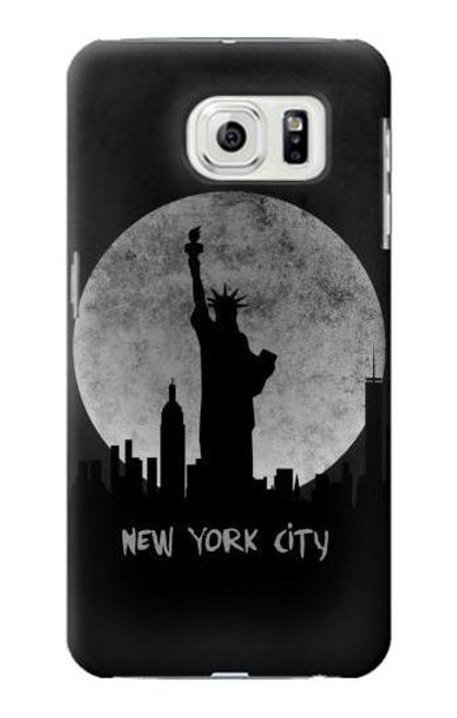 W3097 New York City Hard Case and Leather Flip Case For Samsung Galaxy S7 Edge