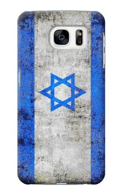 W2614 Israel Old Flag Hard Case and Leather Flip Case For Samsung Galaxy S7