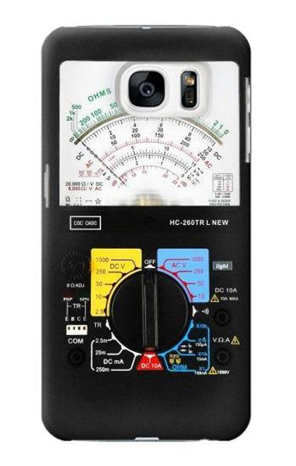 W2660 Analog Multimeter Graphic Printed Hard Case and Leather Flip Case For Samsung Galaxy S7