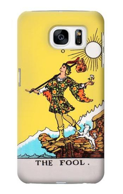 W2810 Tarot Card The Fool Hard Case and Leather Flip Case For Samsung Galaxy S7