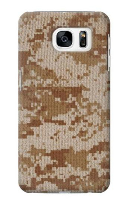 W2939 Desert Digital Camo Camouflage Hard Case and Leather Flip Case For Samsung Galaxy S7