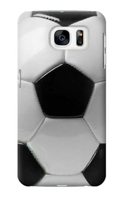 W2964 Football Soccer Ball Hard Case and Leather Flip Case For Samsung Galaxy S7